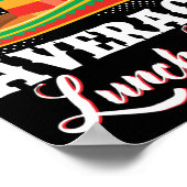 ランチレディーナチランチレディーレディーレディ ポスター (角)