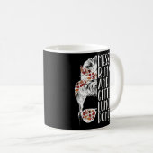 ランチレディーメッシーバンカフェテリア労働者 コーヒーマグカップ (正面右)