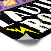 ランチレディーランチレディースロックランチレディ ポスター (角)