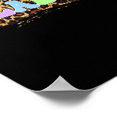 ランチレディ先生おもしろいイースターデイランチレディ ポスター (角)