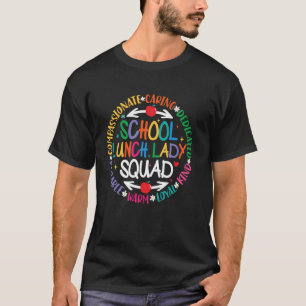 ランチレディ部隊 給食室の先生 ご入学おめでとう Tシャツ
