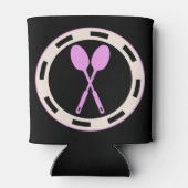 ランチレディ – 決して祖母ランチラッドを過小評価しない 缶クーラー (裏面)