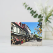 ランチヴューケベックシティ通りカナダポストカード ポストカード (スタンド正面)