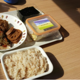 ランチ用ライムイエローパープル ラベル