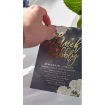 ランチ&バブリーブライダルシャワー花文字列ライト