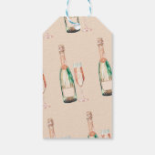 ランチ＆バブルリー エレガント ブライダルシャワー ギフトタグ (裏面)