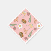 ランチ&バブルリー カクテルナプキン スタンダードカクテルナプキン (角)