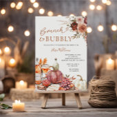 ランチ＆バブルリー パンプキン シャンパン ブライダルシャワー 招待状