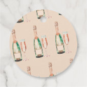 ランチ＆バブル エレガントなブライダルシャワー フェイバータグ (裏面)