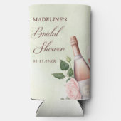 ランチ＆バブル シャンパンブライダルシャワー スリム缶クーラー (裏面)