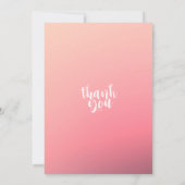 ランチ&バブル ブライダルシャワー 花 ストリングライト 招待状 (裏面)