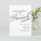 ランチ＆ブランチのお誘い 招待状 (スタンド正面)