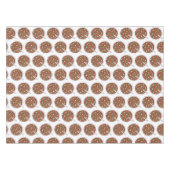 ランティルスープディナー料理夕食ベジタリアン食品 テーブルクロス (正面(横))