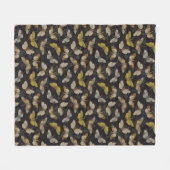 ランテルンフライ – パイロプスカンデリア&その他のプラントープ フリースブランケット (正面(横))