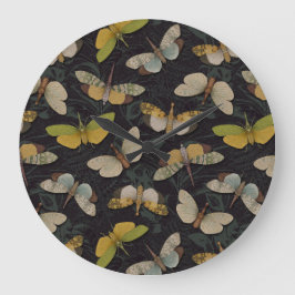 ランテルンフライ – パイロプスカンデリア&プラントパーズ ラージ壁時計