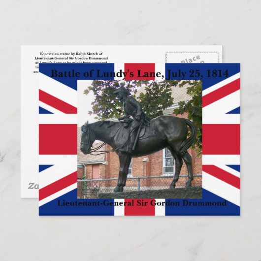 『ランディのレーン馬術の戦い』 ポストカード (正面/裏面)