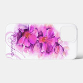 ランディアントオーキッドアートフローラのケース Case-Mate iPhoneケース (裏面 (横))