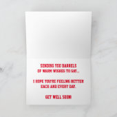 ランディマーク シュミットの醸造所 快復祈念カード カード (内部)