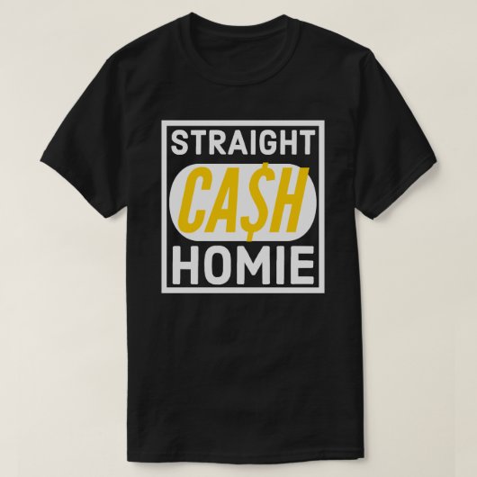 ランディモスストレートキャッシュホーム Tシャツ (デザイン正面)