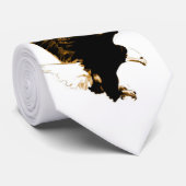 ランディングイーグルのアートワークのネックタイ ネクタイ (ロール)