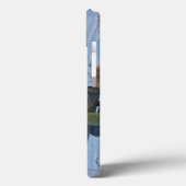 ランディン素晴らしグレイ・フクロウとフェンス野生生物写真 Case-Mate iPhoneケース (裏面 / 左)