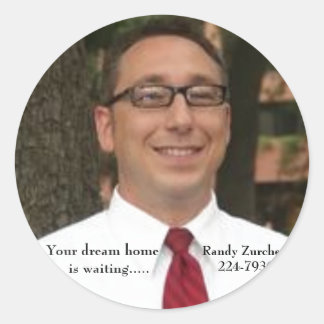 ランディ・チュールチャーのステッカー ラウンドシール