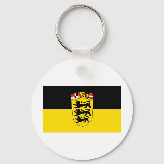 ランデスフラッゲバーデンヴュルテンベルク キーホルダー (正面)