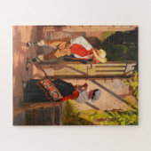 ランデブーヴィンテージアート ジグソーパズル (横)