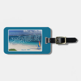 ランデブー湾、アングィラの荷物のラベル ラゲッジタグ