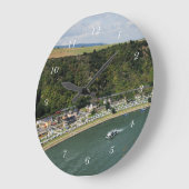 ランデワンデュアアンデアローレライムミッテリーンタル ラージ壁時計 (傾斜)