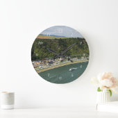 ランデワンデュアアンデアローレライムミッテリーンタル ラージ壁時計 (ホーム)