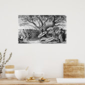 ランデンスのダンス、またはツルス ポスター (キッチン)