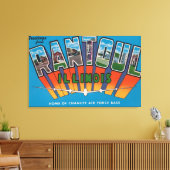 ラントゥール,イリノイ – ラージ・レター・シーン キャンバスプリント (インサイチュ (リビング))