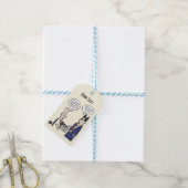 ラントカートゥーンイエローギフトラベル ギフトタグ (より糸付き)