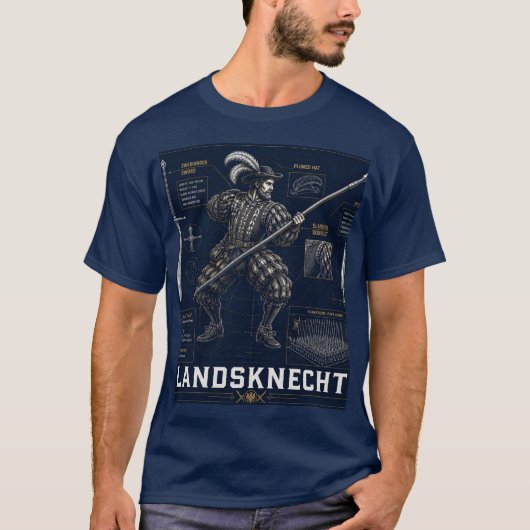 ラントスカネヒトのピケマン Tシャツ (正面)