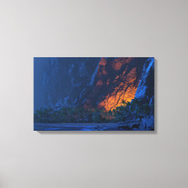 ランドの最後（夜） キャンバスプリント