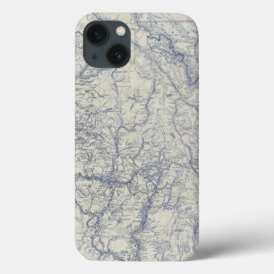 ランドのMcNallyの役人1925の自動道の地図2 iPhone 13ケース