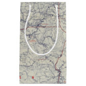 ランドのMcNallyの役人1925の自動道の地図 スモールペーパーバッグ (正面)