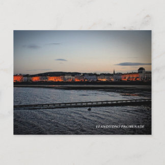 ランドゥドノの遊歩道 ポストカード