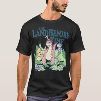 ランドウィーンタイムパステル恐竜フレンズ Tシャツ