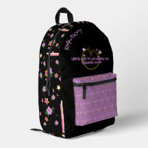 ランドウプリントカットシューバックパック