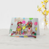 ランドオブキャンディゴールデン誕生日 カード (黄色い花)