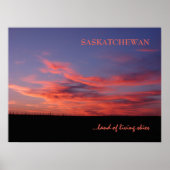 ランドオブリビングスカイフォトプリント ポスター (正面)