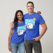 ランドクラウドかわいい動物ビンテージ Tシャツ (ユニセックス)