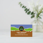 ランドグラススカイランドスケープレイヤーズローンガーデ気にナー 名刺 (スタンド正面)