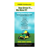 ランドケア造園草刈りラックカード ラックカード (正面)