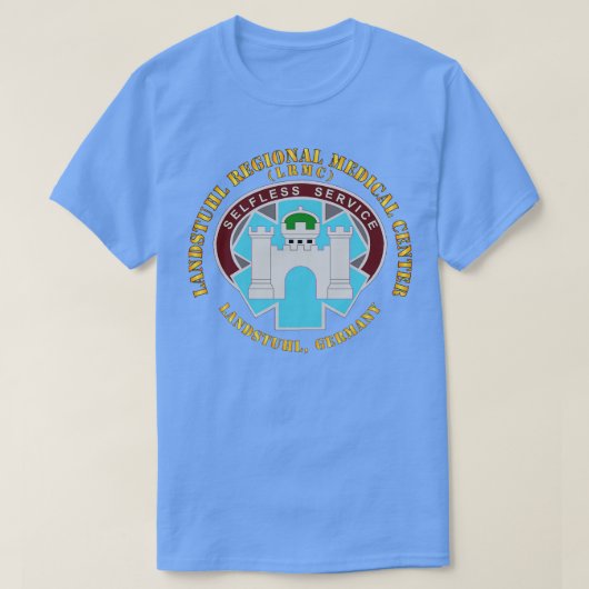 ランドシュトゥールリージョナルメディカルセンターランドシュトゥールドイツ Tシャツ (デザイン正面)