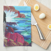 ランドシーアニューファンドランドキッチンタオル キッチンタオル (四つ折り)