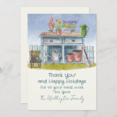 ランドスキャパーガーデナーサンキューカード 招待状 (正面/裏面)