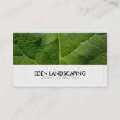 ランドスキャパー造園ガーデニング 名刺 (正面)